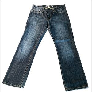 KENNETH COLE REACTION MENS STRAIGHT FIT JEANS SIZE 30 X 30